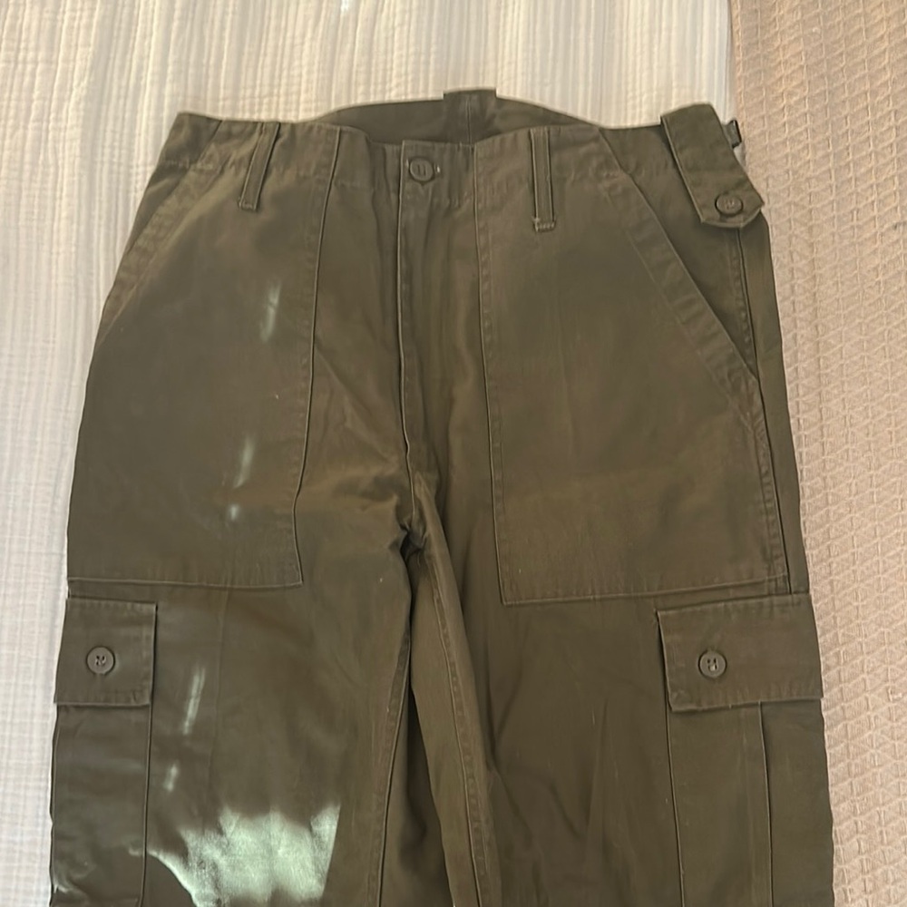 Olive Cargo Pants